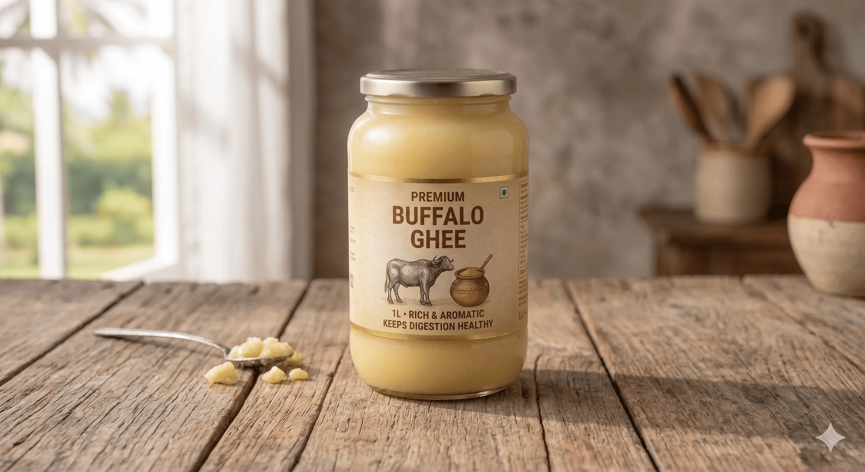 Buffalo Ghee 1L