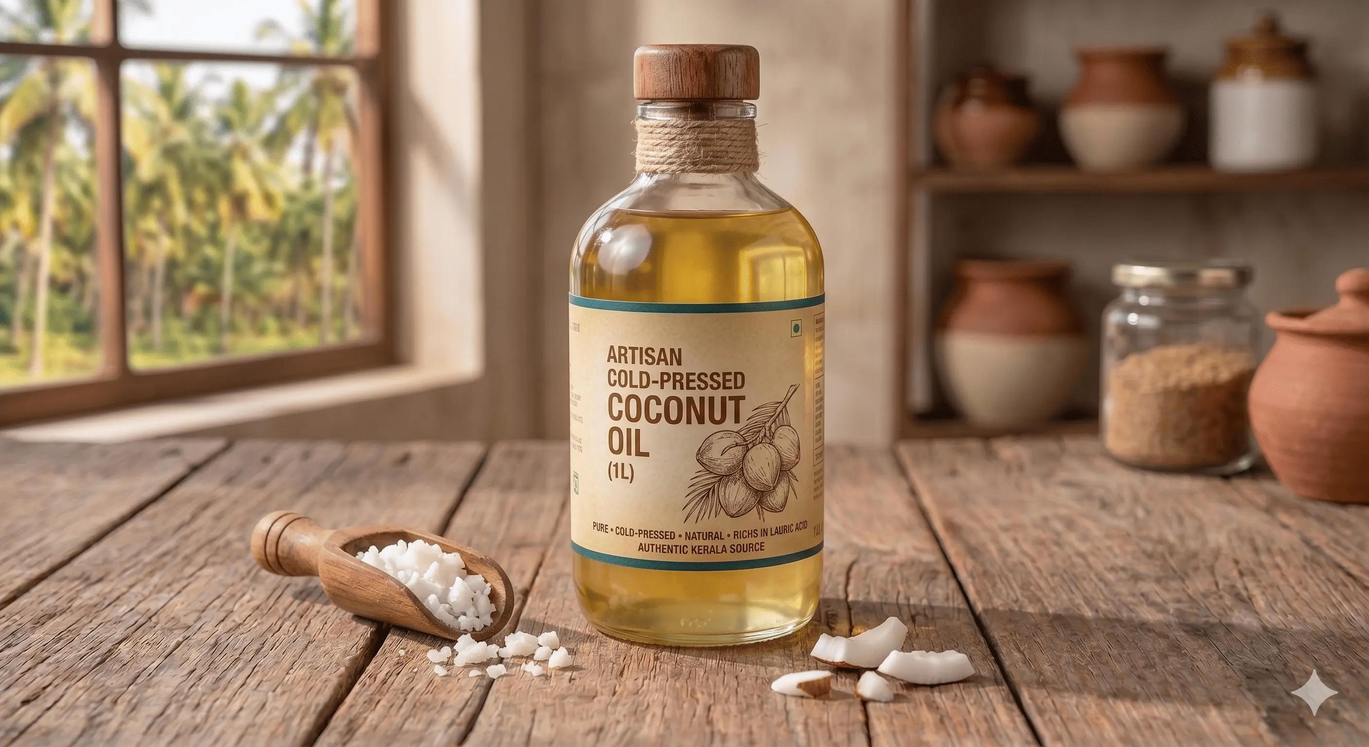 Cold-Pressed Coconut Oil 1L