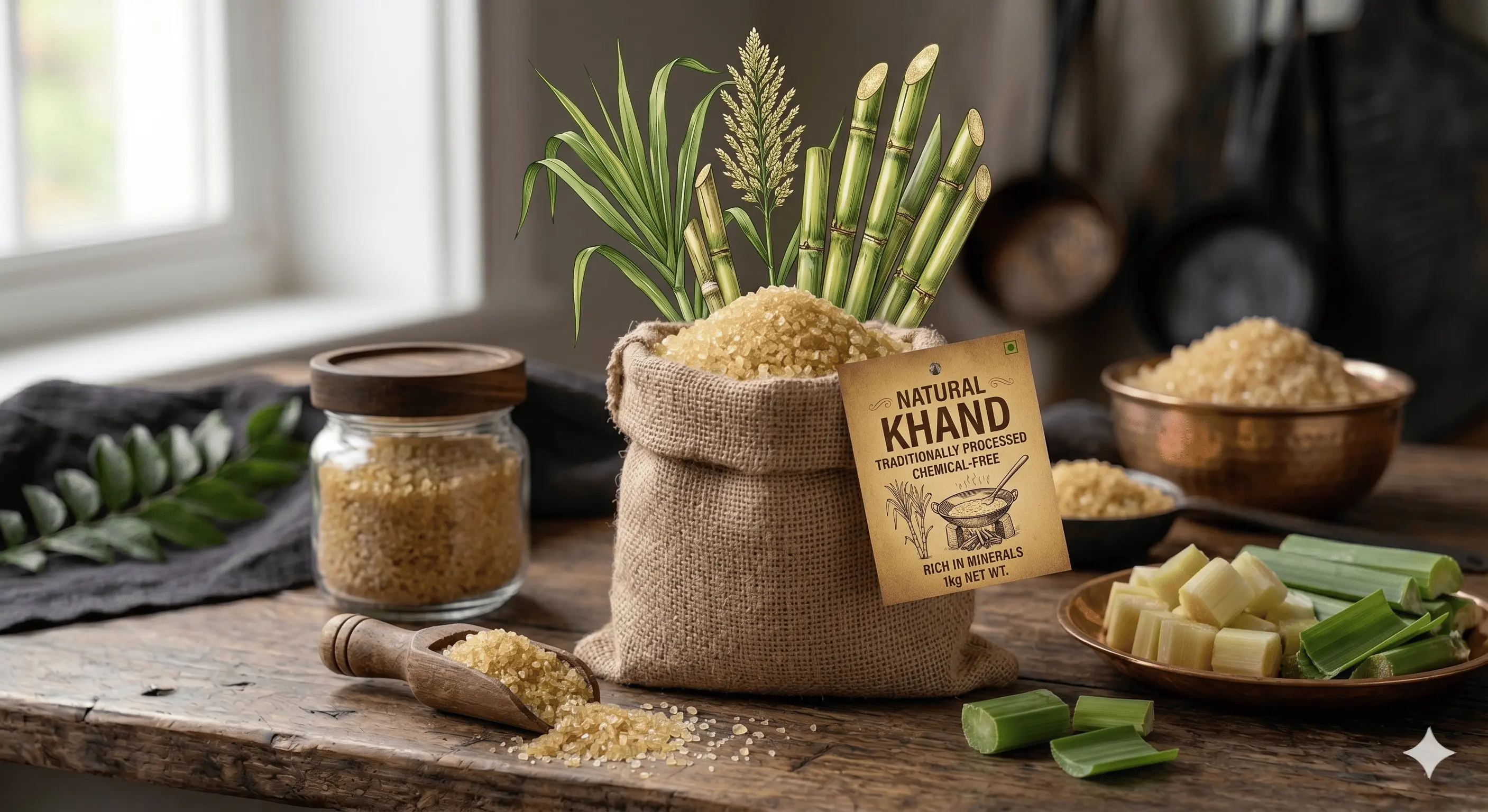 Natural Khand 500g